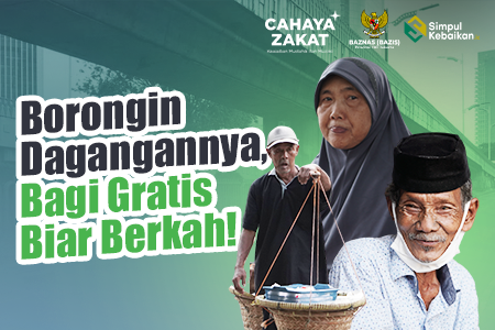 Borongin Dagangannya, Bagi Gratis Biar Berkah!