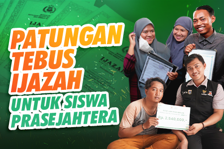 Patungan Tebus Ijazah untuk Siswa Prasejahtera