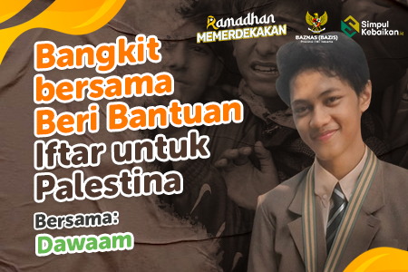 Bangkit bersama Palestina, Bantu Iftar untuk Palestina bareng Dawaam