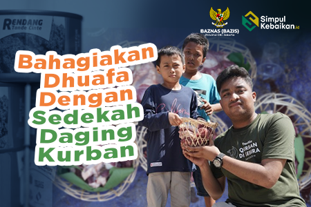 Sedekah Daging untuk  Bahagiakan Dhuafa