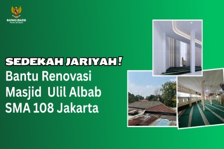 Sedekah Jariyah ! Bantu Renovasi Masjid Ulil Albab