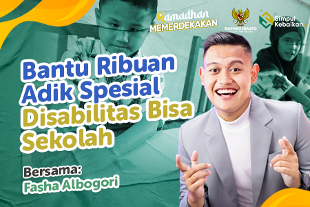 Ringankan Perjuangan Para Anak Disabilitas Meraih Masa Depannya!