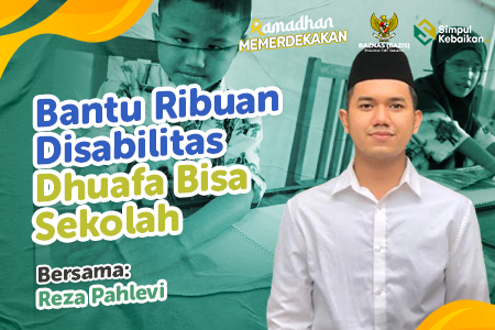 Sedekahmu Dapat Melukis Senyum Disabilitas Meraih Masa Depan