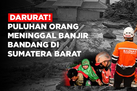 DARURAT! PULUHAN TEWAS BANJIR SUMBAR