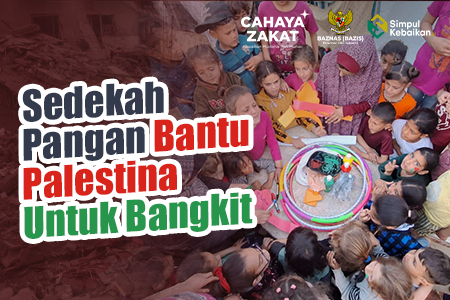 Sedekah Pangan Bantu Palestina Untuk Bangkit