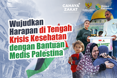 Wujudkan Harapan di Tengah Krisis Kesehatan dengan Bantuan Medis Palestina