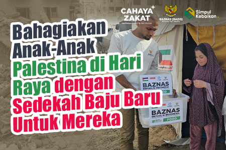 Bahagiakan Anak-Anak Palestina di Hari Raya dengan Sedekah Baju Baru Untuk Mereka